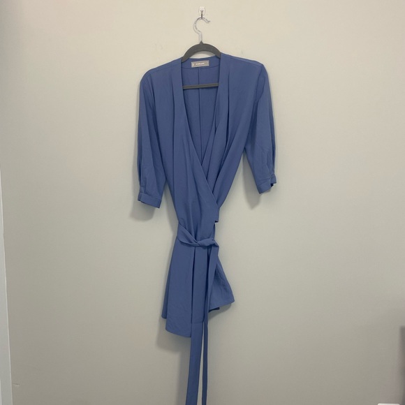 Everlane The Japanese GoWeave 3/4 Sleeve Mini Dress - Perfect Condition- Size 2 - Picture 6 of 7